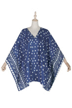 Load image into Gallery viewer, Bat Sleeve Long Sleeve Stitching Loose V-neck Summer Jacket Printed Women's Sunscreen Blouse