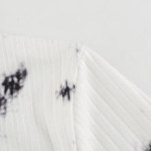 Load image into Gallery viewer, Women Tshirts Pleated Drawstring Streetwear Short Sleeve Crop Tops Casual Basic Shirts Summer T-Shirt