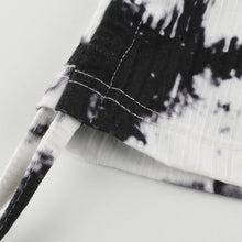 Load image into Gallery viewer, Women Tshirts Pleated Drawstring Streetwear Short Sleeve Crop Tops Casual Basic Shirts Summer T-Shirt