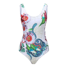 Load image into Gallery viewer, New Women's One-piece Wide-Strap Side Pull-out Swimwear