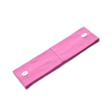 Load image into Gallery viewer, Solid Color Button Mask Hair Band Anti-strangulation Cotton Elastic Yoga Fitness for Men and Women Sports Wash Hair Accessories Can Be Customized