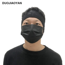 Load image into Gallery viewer, Sports Yoga Fitness Buns with Button Mask Anti-restraint Headband Solid Color Parent-child Couple Dress