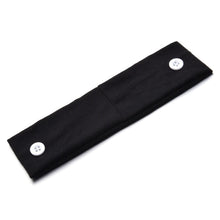 Load image into Gallery viewer, Solid Color Button Mask Hair Band Anti-strangulation Cotton Elastic Yoga Fitness for Men and Women Sports Wash Hair Accessories Can Be Customized
