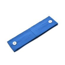 Load image into Gallery viewer, Solid Color Button Mask Hair Band Anti-strangulation Cotton Elastic Yoga Fitness for Men and Women Sports Wash Hair Accessories Can Be Customized