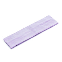 Load image into Gallery viewer, Solid Color Button Mask Hair Band Anti-strangulation Cotton Elastic Yoga Fitness for Men and Women Sports Wash Hair Accessories Can Be Customized