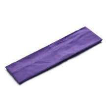Load image into Gallery viewer, Solid Color Button Mask Hair Band Anti-strangulation Cotton Elastic Yoga Fitness for Men and Women Sports Wash Hair Accessories Can Be Customized