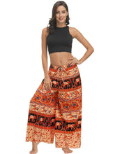 Load image into Gallery viewer, Bohemian Print Ethnic Loose Wide-leg Pants