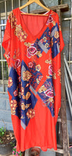 Load image into Gallery viewer, New Imitation Silk Irregular Printing Beach Cover up