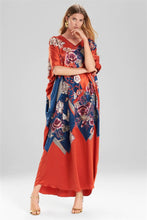 Load image into Gallery viewer, New Imitation Silk Irregular Printing Beach Cover up
