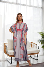 Load image into Gallery viewer, New Four-way Stretch Printing Loose Casual Cover up