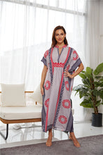 Load image into Gallery viewer, New Four-way Stretch Printing Loose Casual Cover up