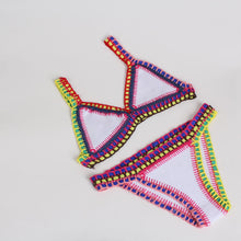 Load image into Gallery viewer, New Style Swimsuit Ladies Knitted Sexy Split Bikini