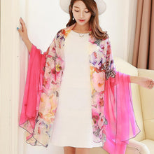 Load image into Gallery viewer, 24 Color Printed Shawl Seaside Sunscreen Beach Towel Scarves