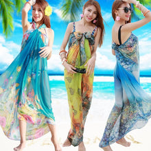 Load image into Gallery viewer, 24 Color Printed Shawl Seaside Sunscreen Beach Towel Scarves