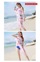 Load image into Gallery viewer, 24 Color Printed Shawl Seaside Sunscreen Beach Towel Scarves