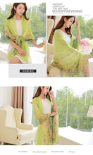 Load image into Gallery viewer, 24 Color Printed Shawl Seaside Sunscreen Beach Towel Scarves