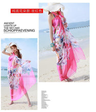 Load image into Gallery viewer, 24 Color Printed Shawl Seaside Sunscreen Beach Towel Scarves