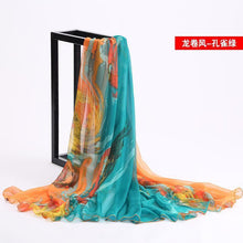 Load image into Gallery viewer, 24 Color Printed Shawl Seaside Sunscreen Beach Towel Scarves