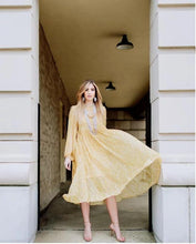 Load image into Gallery viewer, Bohemian Holiday Style Loose Two-piece Long Dress