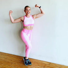 Load image into Gallery viewer, Candy Color Sweet Fashion Yoga Suits