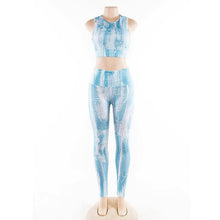 Load image into Gallery viewer, Candy Color Sweet Fashion Yoga Suits
