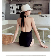 Load image into Gallery viewer, Beach Sequined One-piece Swimsuit