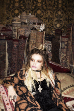 Load image into Gallery viewer, Chiffon Sun Moon Print Cardigan Sunscreen Bikini Blouse