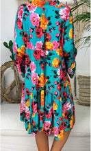 Load image into Gallery viewer, Printed Long Sleeved Midi Dress
