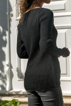 Load image into Gallery viewer, Long-sleeved Solid Color Sweater Top Casual Bottoming Sweater