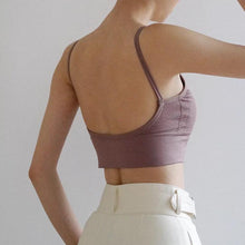 Load image into Gallery viewer, Sexy Beauty Back Wrapped Chest Sports Vest