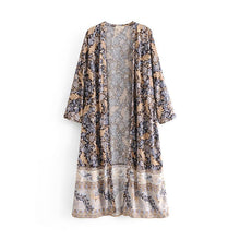 Load image into Gallery viewer, Printed Bohemia Sun-protected Beach Cover-ups