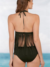 Load image into Gallery viewer, Fringed Sexy Split Bikini
