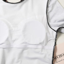 Load image into Gallery viewer, Snake Print Long Sleeve Halter Women's Swimsuit