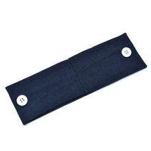 Load image into Gallery viewer, Solid Color Button Mask Hair Band Anti-strangulation Cotton Elastic Yoga Fitness for Men and Women Sports Wash Hair Accessories Can Be Customized