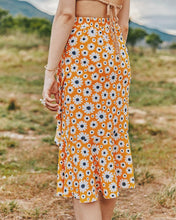 Load image into Gallery viewer, Summer Small Daisy Slim A-line Skirt Printed Trend Skirt