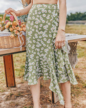 Load image into Gallery viewer, Summer Small Daisy Slim A-line Skirt Printed Trend Skirt