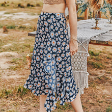 Load image into Gallery viewer, Summer Small Daisy Slim A-line Skirt Printed Trend Skirt