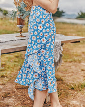 Load image into Gallery viewer, Summer Small Daisy Slim A-line Skirt Printed Trend Skirt