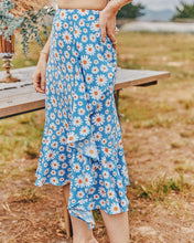 Load image into Gallery viewer, Summer Small Daisy Slim A-line Skirt Printed Trend Skirt