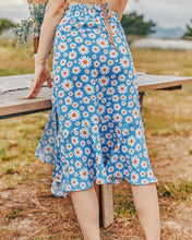 Load image into Gallery viewer, Summer Small Daisy Slim A-line Skirt Printed Trend Skirt