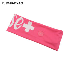 Load image into Gallery viewer, Elastic Milk Silk Nurse Button Mask Bundle Hairband Sports Yoga Headband Hair Ornaments