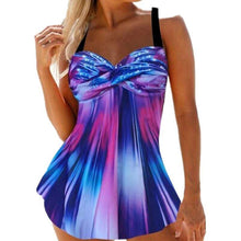 Load image into Gallery viewer, Women's One-piece Multicolor Sling Swimsuit