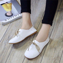 Load image into Gallery viewer, Pu Pure Color Casual Slip On Comfort Shoes For Women