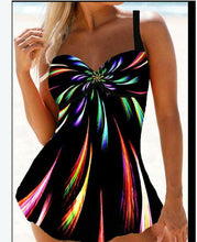 Load image into Gallery viewer, Women's One-piece Multicolor Sling Swimsuit