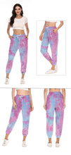 Load image into Gallery viewer, New Women's Tie-dye Casual Sweatshirt Sports Trousers