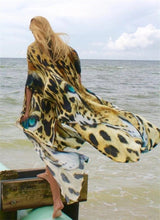 Load image into Gallery viewer, New Tiger Print Beach Sunscreen Shirt Loose Sexy Cover up