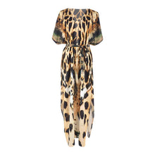 Load image into Gallery viewer, New Tiger Print Beach Sunscreen Shirt Loose Sexy Cover up