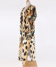 Load image into Gallery viewer, New Tiger Print Beach Sunscreen Shirt Loose Sexy Cover up