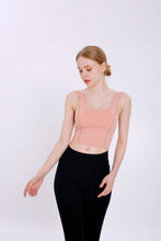 Load image into Gallery viewer, Solid Color Yoga Sports Vest Female Beauty Back Wrapped Chest Shock-proof Quick Dry Sling Pula Raised Bulletbar
