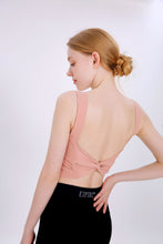 Load image into Gallery viewer, Solid Color Yoga Sports Vest Female Beauty Back Wrapped Chest Shock-proof Quick Dry Sling Pula Raised Bulletbar